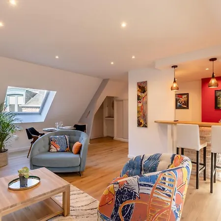 아파트 Soft Time - Luxury Flat - Historic Centre 옹플뢰르
